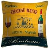 Chateau Mayne Wine Cushion - Martin Wiscombe Cushions