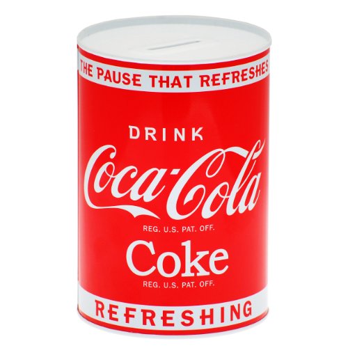Spardose im Coca-Cola Design