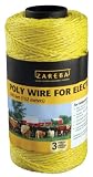 Zareba Electric Fence Yellow Poly Wire - 500 Feet #RSW500