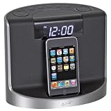 iLive IC609 Intelli-Set Clock Radio with iPod Dock (Black)