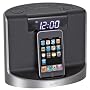 iLive IC609 Intelli-Set Clock Radio with iPod Dock (Black)