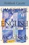 Cambridge English for Schools 4 Workbook Cassette