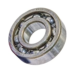 6203 Nachi Bearing 17x40x12:Open:C3:Japan