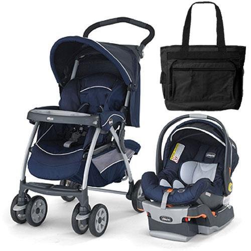 Chicco 04060796460 Cortina Keyfit 30 Travel System With Diaper Bag - Pegaso