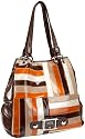 KATHY Van Zeeland Stripe Five Tote