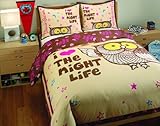 David & Goliath T300 Sateen 100-Percent Cotton Night Life Full/Queen Duvet  ....