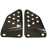 Bestem CBBU-XB9-HGD Black Carbon Fiber Heel Plate Guard for Buell by Bestem