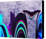 Abstract In The Clouds Canvas Print / Canvas Art   Artist Tim Allen