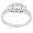 Three Stone Round Brilliant Diamond Ring 1/3ctw (GH/I1) in 14K White Gold