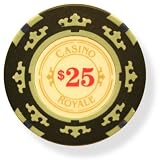 Casino Royale James Bond Poker Chip - 25 Chips Wert $25