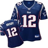 Tom Brady New England Patriots Womens White Replica Jersey