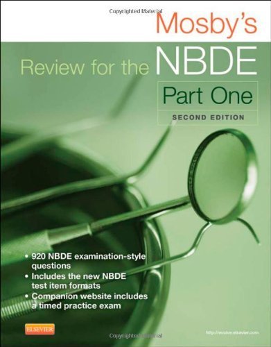 Mosby's Review for the NBDE Part I, 2e 2nd Edition by Mosby (2014) Paperback