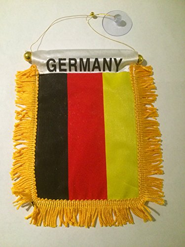 1x Auto Wimpel Deutschland Fanartikel Fußball EM WM Fan Artikel Fahne Flagge