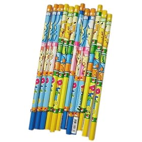 Nintendo Pokemon School Pencil - 12 Pokemon Pencils