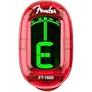 Fender California Series Clip-On Tuner - Candy Apple Red