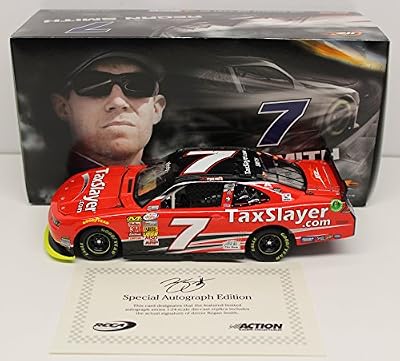 Regan Smith 2015 Taxslayer Autographed 1:24 Nascar Diecast