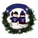 Los Angeles Kings Team Snowman Wreath