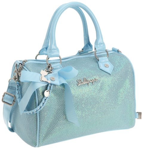 Lollipops Miroir Small, Sac &agrave; main - Bleu paillettes