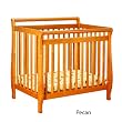 AFG Athena Mini Amy Convertible Crib in Pecan AFG Athena Mini Amy Convertible Crib in Pecan