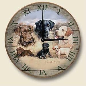 When Rascals Become Legends Dog Wall Clock by Creative Home Accents