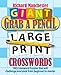 Giant Grab a Pencil® Large Print Crosswords