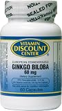 Ginkgo Biloba 60 mg by Vitamin Discount Center 60 Capsules