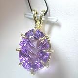 14K Amethyst Pendant
