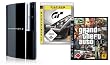 PlayStation 3 - Konsole 80 GB inkl. Dual Shock 3 Wireless Controller + Grand Theft Auto IV + Gran Turismo 5 Prologue