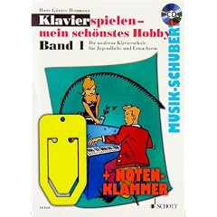 Klavierspielen - mein sch�nstes Hobby Band 1 (+CD) im Ringeinband mit praktischer Notenklammer. Die moderne Klavierschule f�r Jugenliche und Erwachsene von Hans-G�nter Heumann (Ringeinband) (Noten/Sheetmusic)