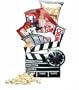 Rave Reviews Movie Night Gift Basket