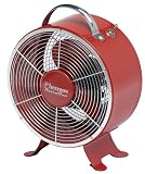 Produkt-Bild: Bestron DFT1807W Tischventilator Retro 21 cm rot