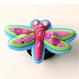 Urban Boundaries - Urban Boundaries Novelty Shoe Decorations/Charms for Clogs, Crocs, Bracelets, & More (Sold Individually or in Packs) - Dragon Fly ($.99)