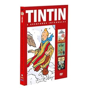 Coffret tintin, vol. 4 : Les 7 boules de cristal + Le temple du soleil + L'étoile mystér