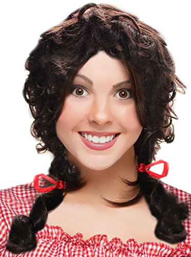 Women's Farmers Daughter Wig Maryanne Wig With Pigtails Maryann Wig