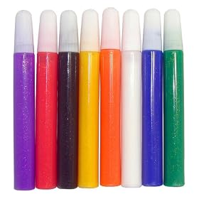 Glitter Suncatcher Paint Pens (2 dz)