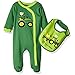 John Deere Baby Boys' Tractors Coverall Set with Bib