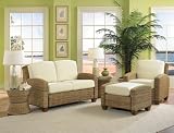 Cabana Banana Love Seat Set 2 in Honey - Home Styles - 5401-200-SET-2