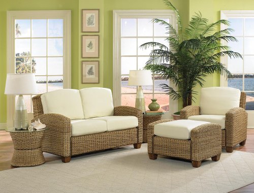 Cabana Banana Love Seat Set 2 in Honey - Home Styles - 5401-200-SET-2 product image