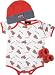 Charlotte Bobcats 3 Piece Newborn Set