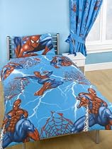CharacterWorld Spiderman Lightning Rotary Duvet Set, Single
