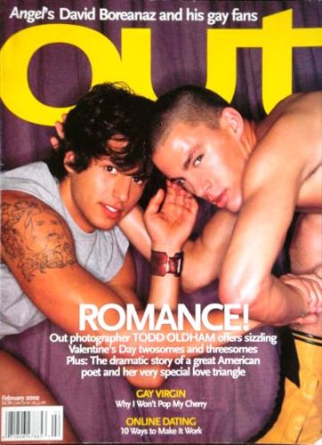 Out Magazine - David Boreanaz and His Gay Fans (February 2002)