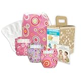 51oALVM6qlL. SL160  Bumkins Diaper Bundle 3Pack Girl Small