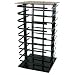 Black Rotating Revolving Earrings Countertop Display Holds 144 2" Cards