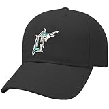 Twins Enterprises Florida Marlins Black MVP Adjustable Hat