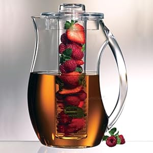 Prodyne Fruit Infusion 93-Ounce Natural Fruit Flavor Pitcher
