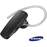 Premium Quality Original SAMSUNG HM1950 Hands Free Bluetooth Headphones Best Stereo Wireless Headset for Apple iPhone 4 4S 5 5S 6 / Samsung Galaxy S3 S4 S5 S6 Note 2 3 4 / Most Smartphone (Black)