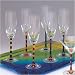 Capri Set of Six Flutes