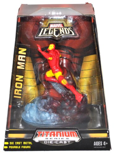 Hasbro Year 2007 Marvel Legends Titanium Series Die Cast Metal 5 Inch Tall Posable Action Figure