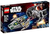 レゴ スター・ウォーズ ダース・ベイダーのTIEアドバンスト vs Aウィング・スターファイター 75150