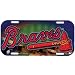 Atlanta Braves - Field High Def License Plate MLB Pro Baseball